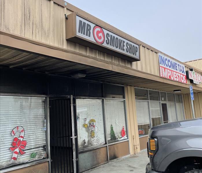 Gardena commercial fire damage 